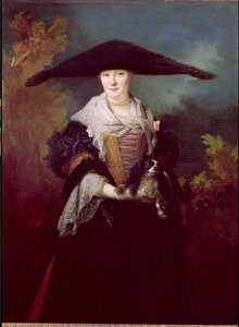 La Belle Strasbourgeoise, mogelijk het huwelijksportret van de zus van de kunstenaar, Marie-Elizabeth, 1703